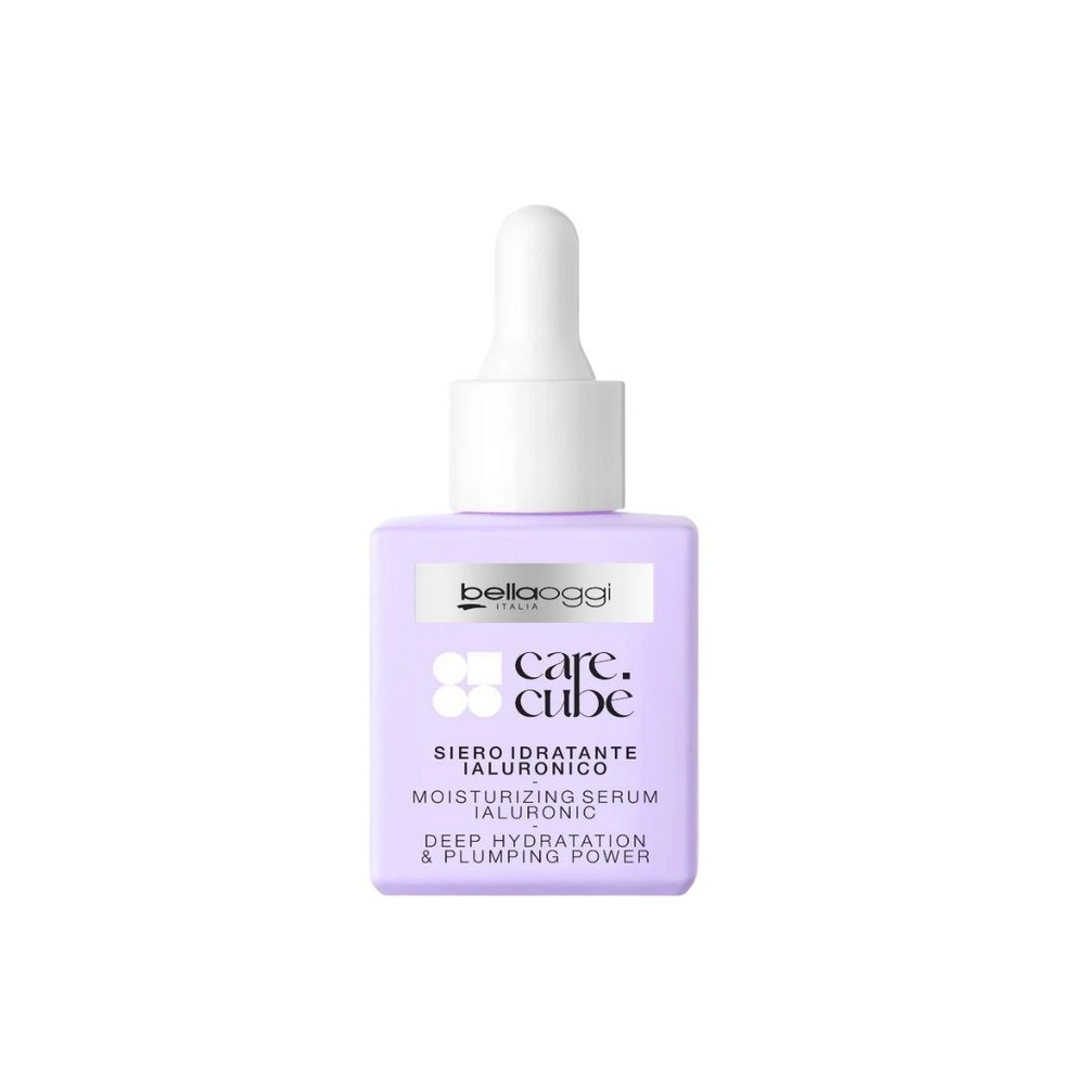 bellaoggi CARE CUBE SIERO VISO AD AZIONE IDRATANTE IALURONICO - 30ml | بيلا اوجي سيروم ترطيب هیالورونیك - 30مل