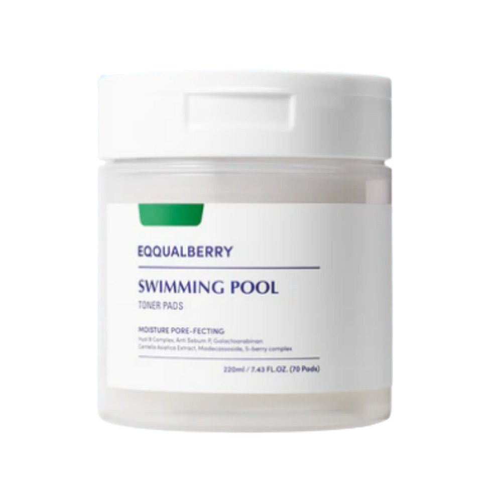 EQQUAL BERRY Swimming Pool Toner Pads - 220ml | ايكوال بيري وسادات قطنية تونر - 220 مل