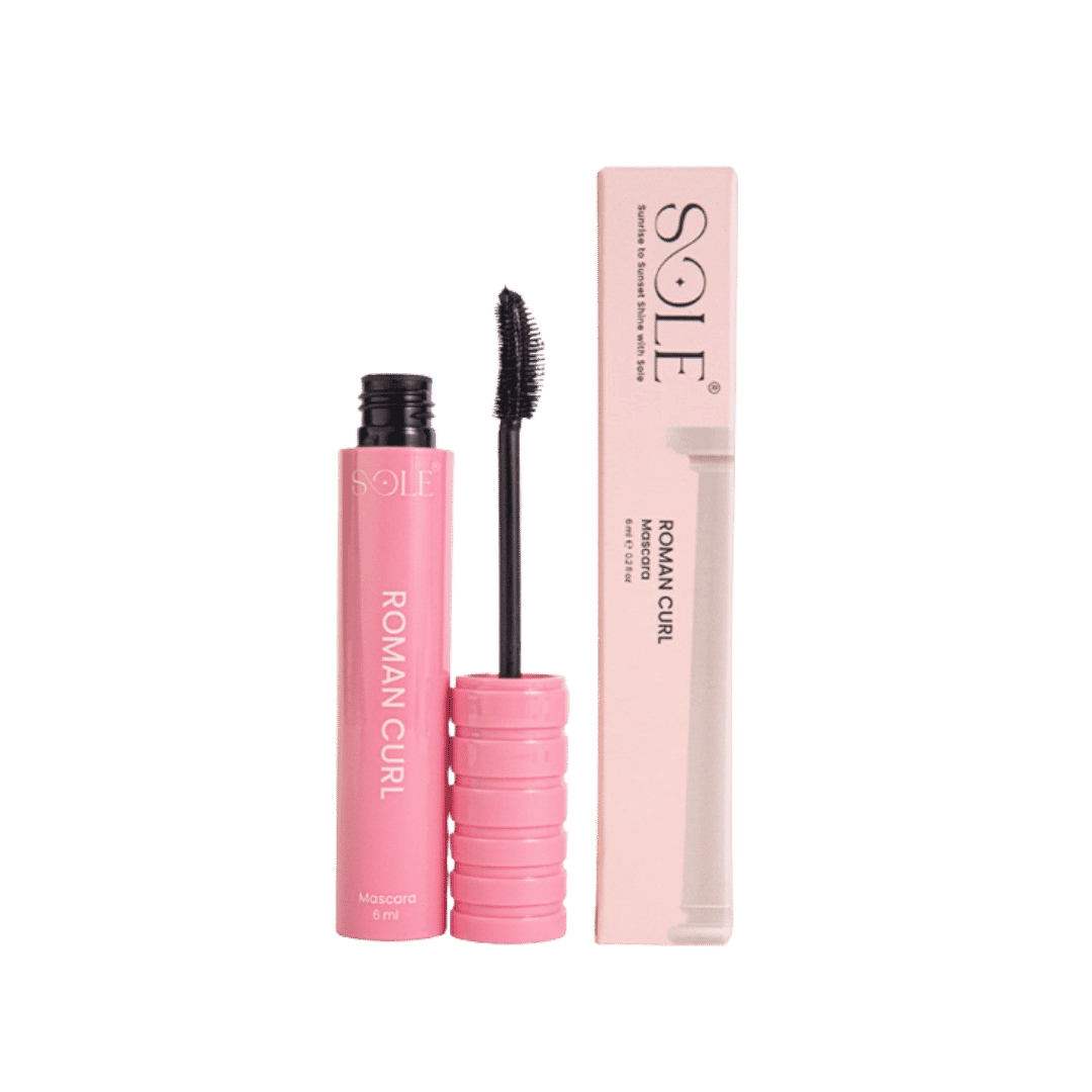 Sole Roman Curl Mascara Black - 6ml | سولي ماسكارا - 6مل