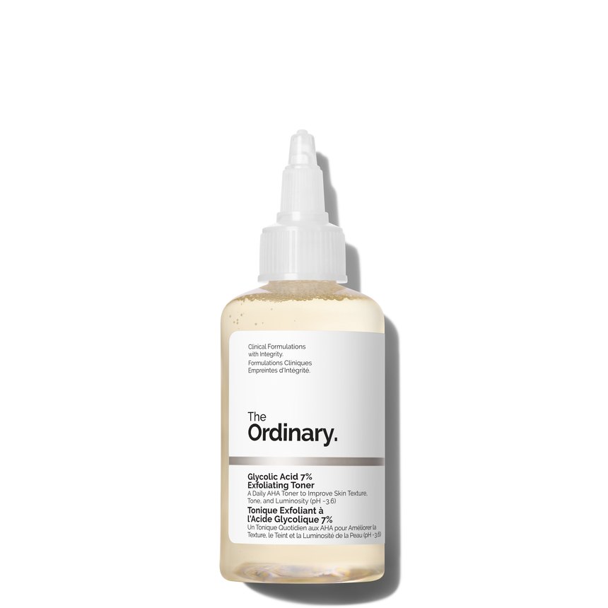 The Ordinary Glycolic Acid 7% Exfoliating Toner - 100ml| ذا أورديناري تونر غلايكوليك اسيد7%-100مل