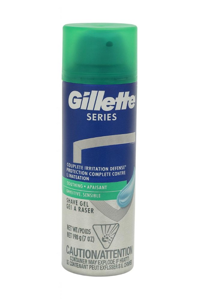Gillette Series Shave Gel Sensitive - 198g | جيليت سيريز جل حلاقة للبشرة الحساسة - 198 غرام