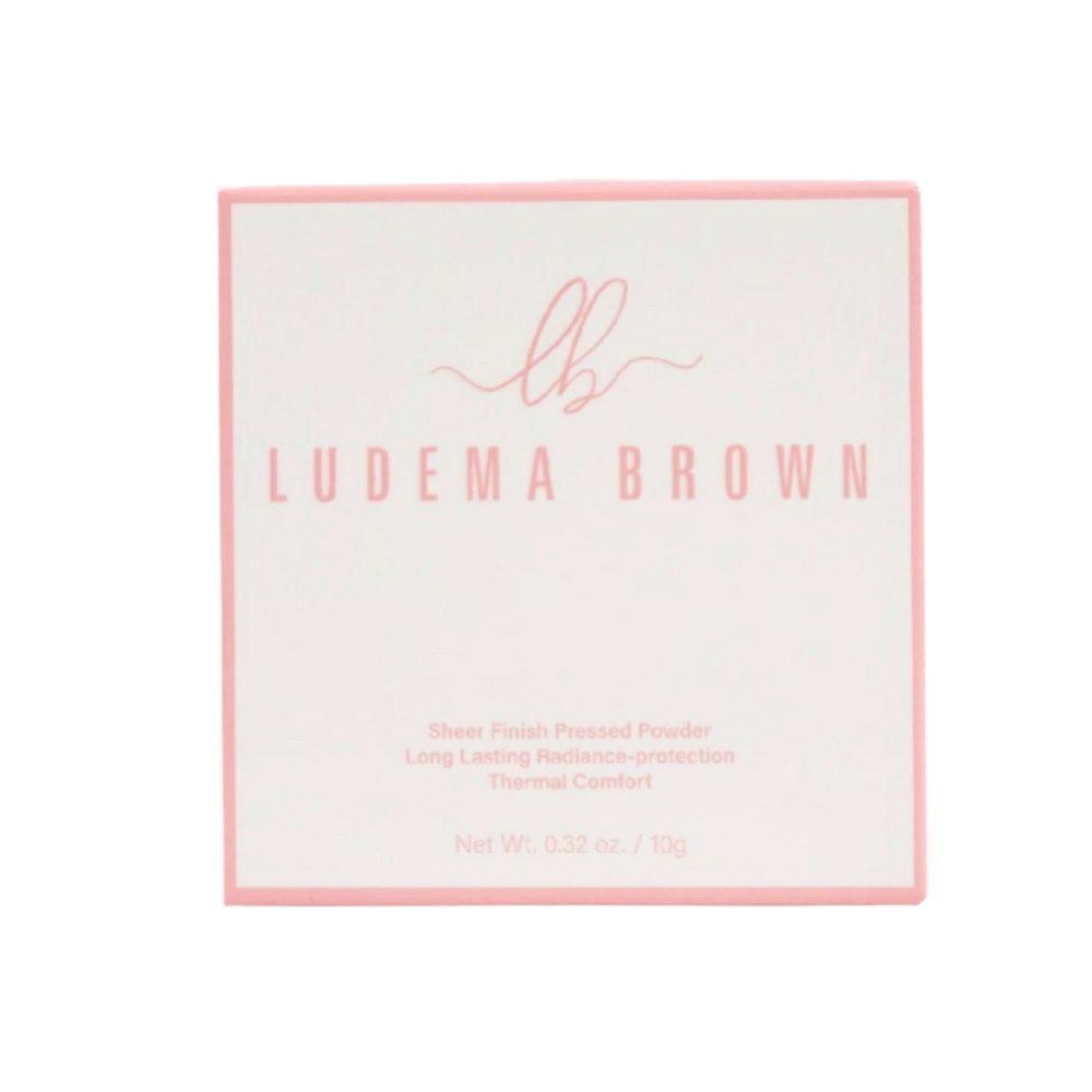 LUDEMA BROWN Sheer Finish Presser Powder - 10g | لوديما براون بودرة مضغوطة - 10 غرام