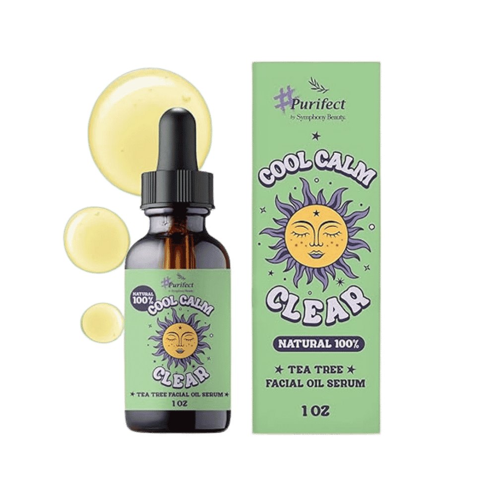 Purifect Cool Calm Clear Tea Tree Oil Facial Serum - 30ml | بيورفيكت سيروم زيت الوجه بشجرة الشاي - 30مل
