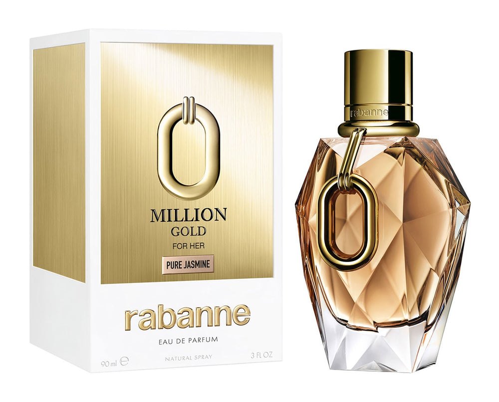 paco rabanne Million Gold for Her Pure Jasmine EDP 90 ml | باكو رابان عطر مليون جولد فور هير بيور جاسمن - 90 مل
