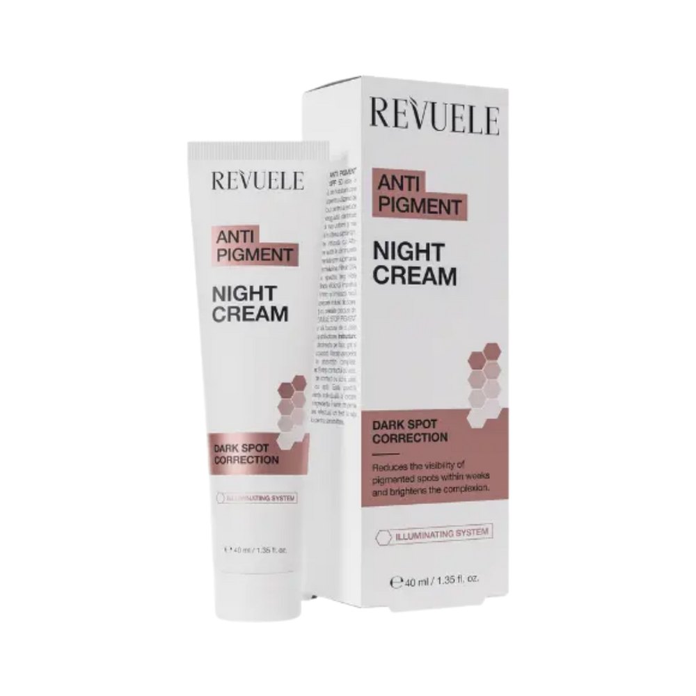 Revuele Anti Pigment Night Cream - 40ml | ريفويل كريم ليلي مضاد للتصبغات - 40 مل
