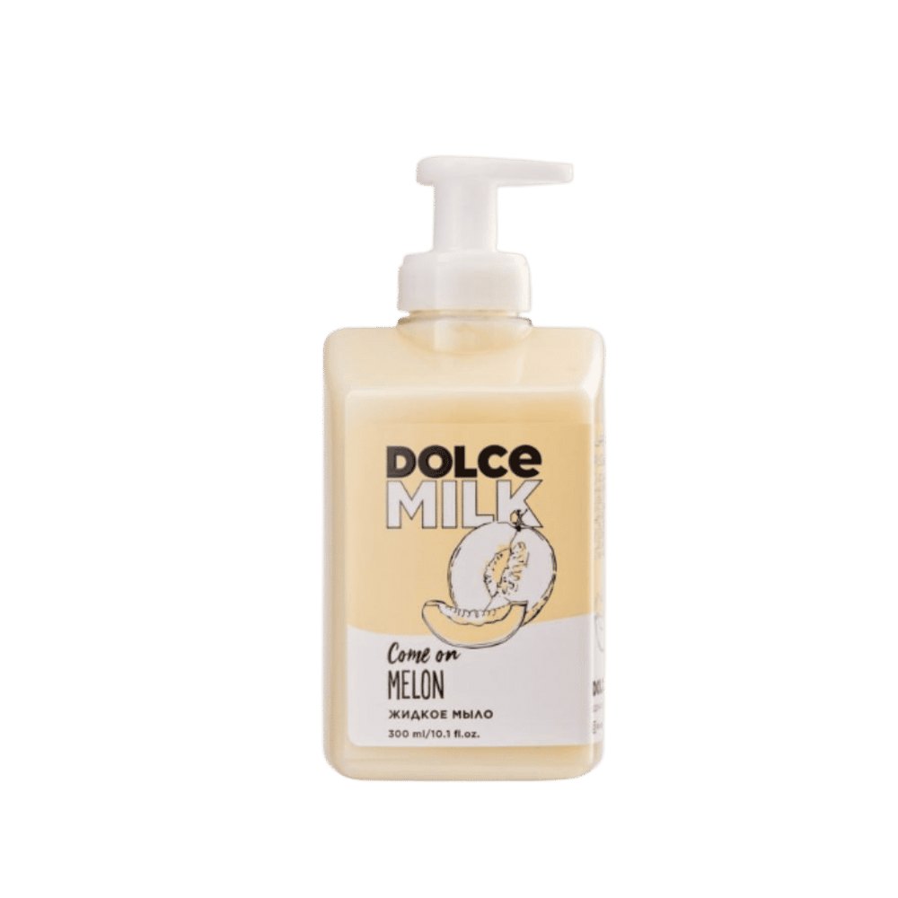 DOLCE MILK Come On Melon Liquid Hand Soap - 300ml | دولتشي ميلك صابون سائل برائحة الشمام - 300مل