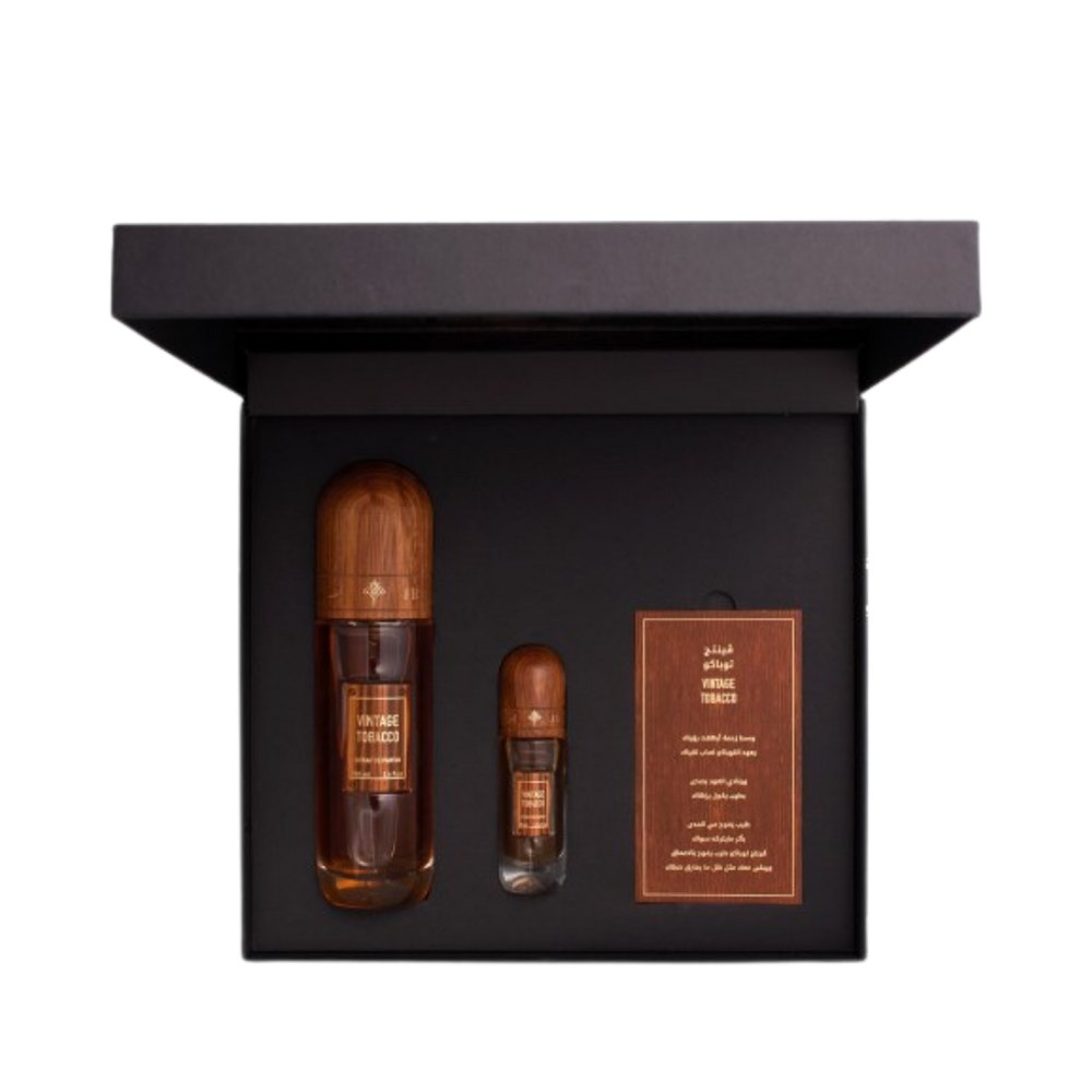 IBRAQ Vintage Tobacco | ابراهيم القرشي سيت عطر فينتج توباكو