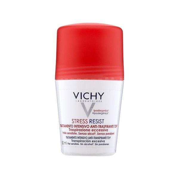 VICHY Stress Resist Intensive Antiperspirant 72H Excessive Perspirat Ion - 50ml | فيشي مزيل تعرق لمدة 72 ساعة - 50 مل