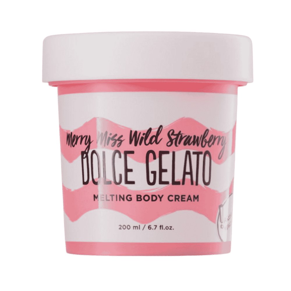 DOLCE MILK Merry Miss Wild Strawberry Melting Body Cream - 200ml | دولتشي ميلك كريم جسم ميلتينغ بالفراولة البرية - 200 مل