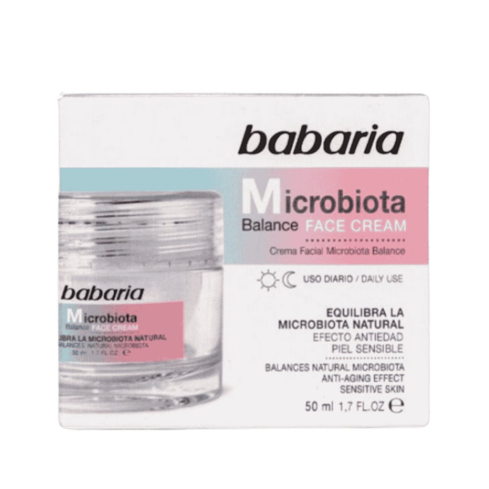 BABARIA Microbiota Balance Face Cream - 50ml | باباريا كريم مايكروبايوتا للوجه - 50 مل