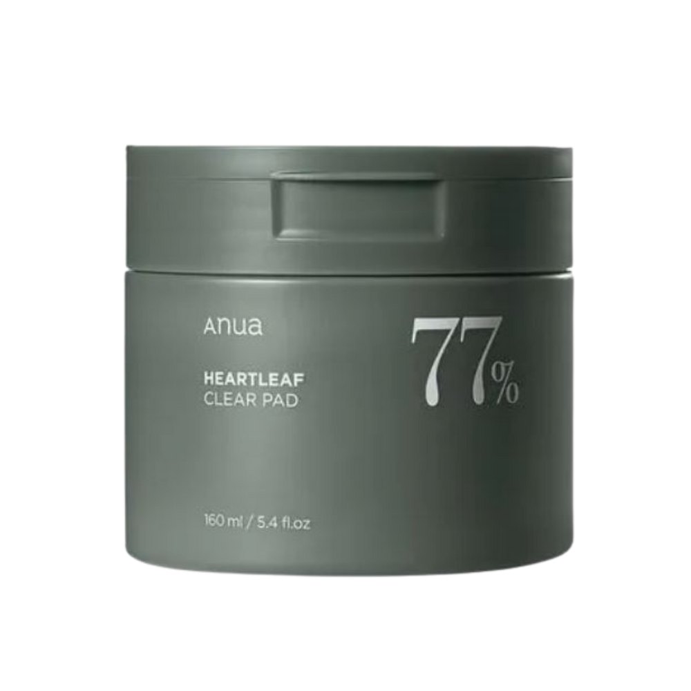 Anua Heartleaf 77% Clear Pad - 160ml | أنوا وسادات التونر المائية بمستخلص نبات القلب77% - 160 مل