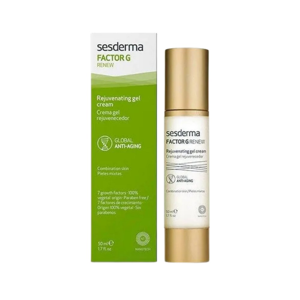 Sesderma Factor G Renew Rejuvenating Gel Cream - 50ml |سيسديرما كريم العامل G لمحاربة التجاعيد - 50 مل