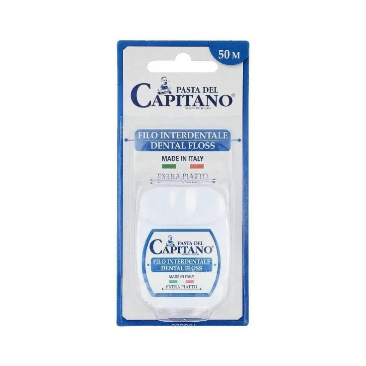 CAPITANO Dental Floss - 50m |كابيتانو خيط تنظيف الاسنان - 50 م