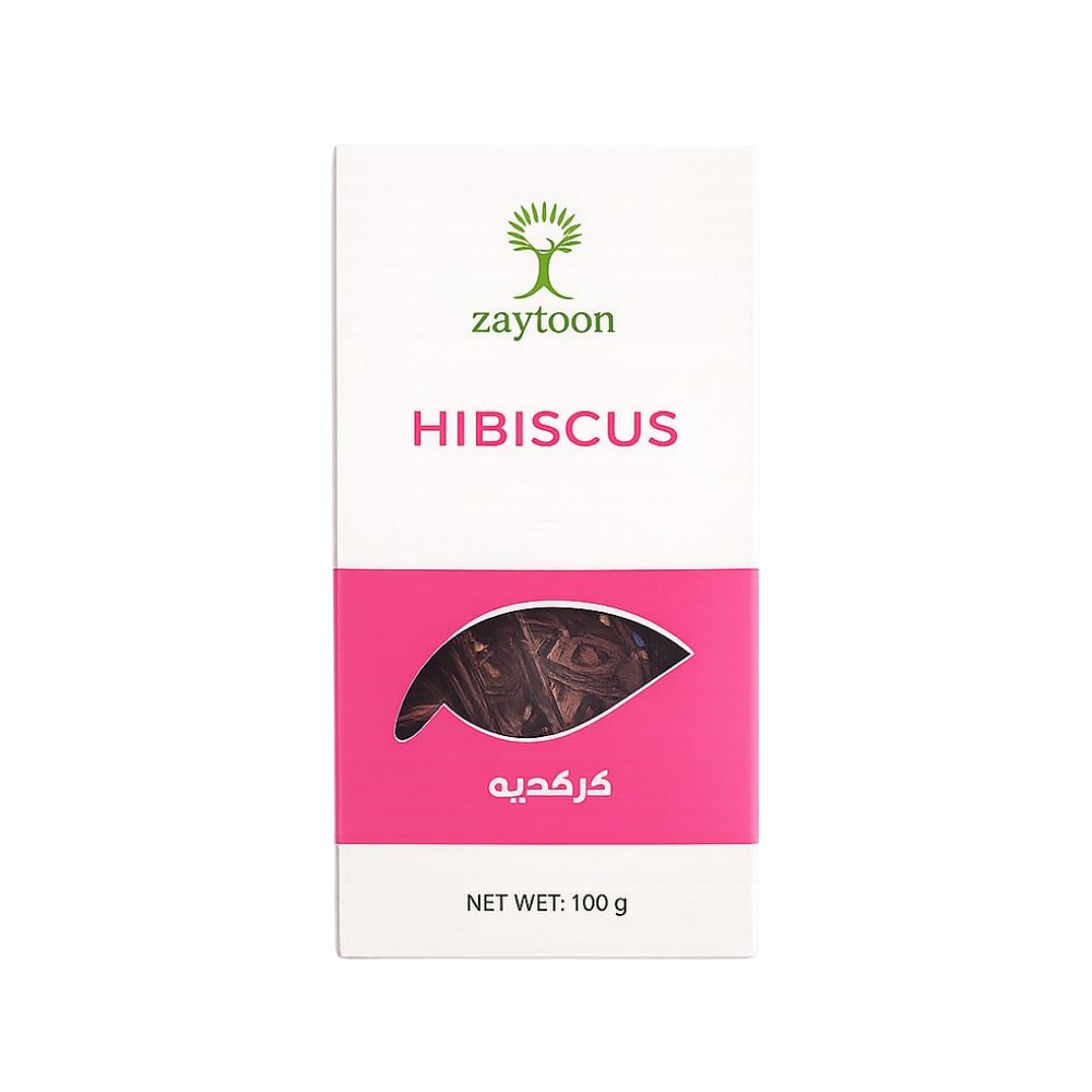 Zaytoon Hibiscus - 100g | زيتون اوراق الكركديه - 100 غ