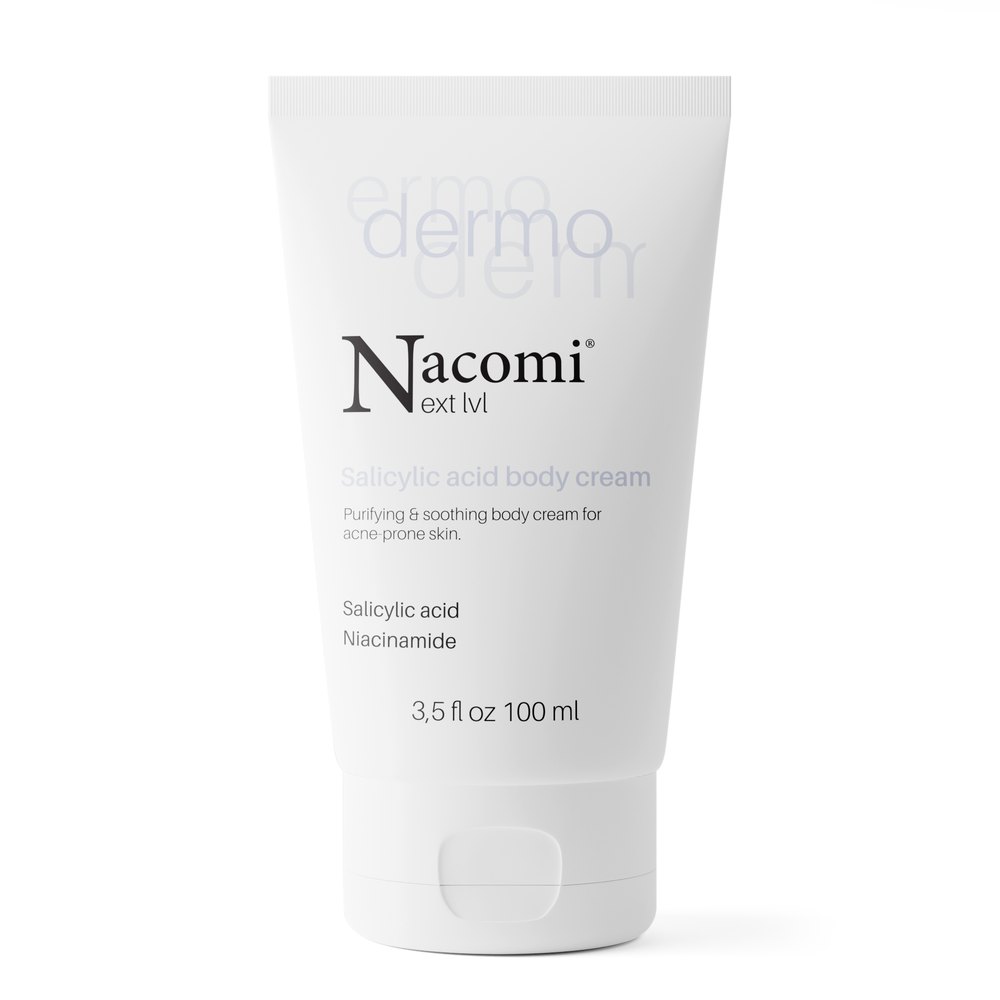 Nacomi Salicylic Acid Body Cream - 100ml | ناكومي كريم للجسم بالساليسيليك اسيد - 100 مل