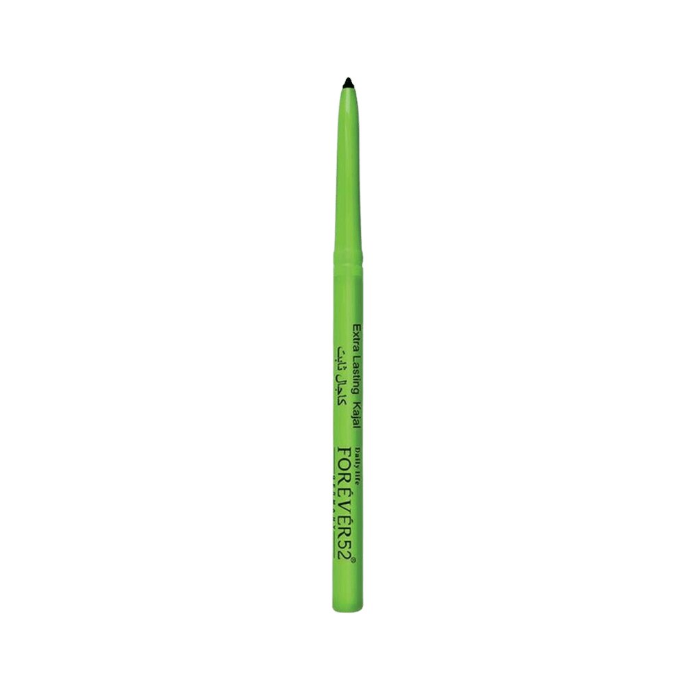 FOR EVER52 Extra Lasting Kajal Black Waterproof - 0.35g | فور ايفر52 قلم تحديد عيون - 0.35غ