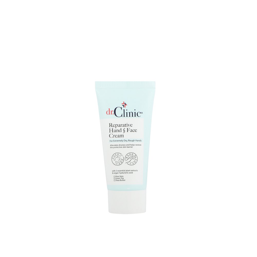 dr.Clinic Reparative Hand & Face Cream - 50ml | دكتور كلينك كريم مرطب و مجدد لليدين و الوجه - 50 مل