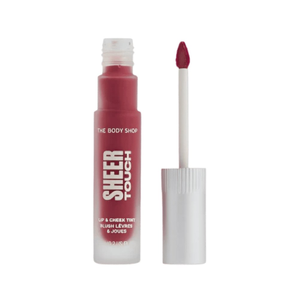 The Body Shop Sheer Touch Lip and Cheek Tint Blush Brave - 8ml | ذا بودي شوب تنت شفاه وخدود ذا بلاش بريف - 8مل