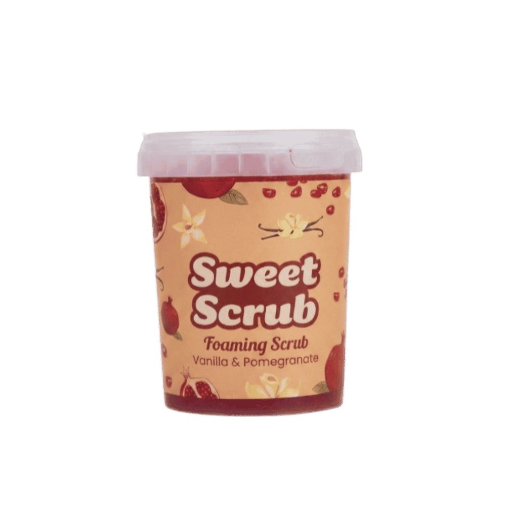 Sweet Scrub Foaming Scrub Foaming Scrub Vanilla & Pomegranate - 500g | سويت سكراب مقشر رغوي فانيليا ورمان - 500غ