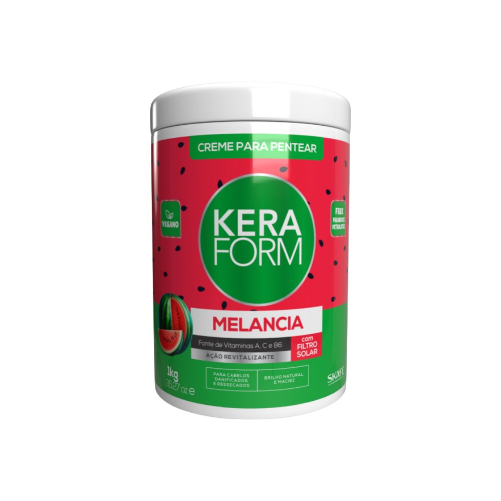 SKAFE Melancia Fonte de Vitaminas A - 1 Kg | سكاف كريم للشعر بالفيتامين اي وخلاصة البطيخ - 1كغ