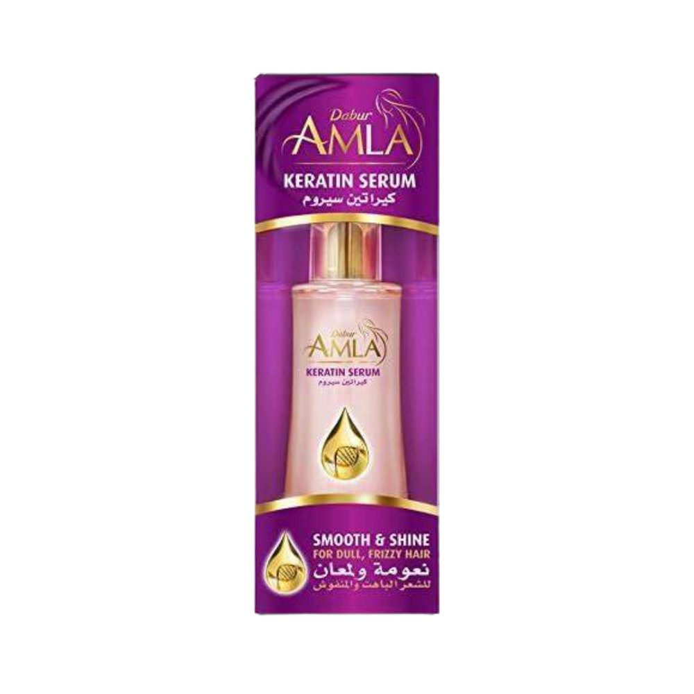 Dabur AMLA Keratin Serum Smooth & Shine - 50ml | دابر أملا سيروم الكيراتين لتنعيم الشعر - 50 مل
