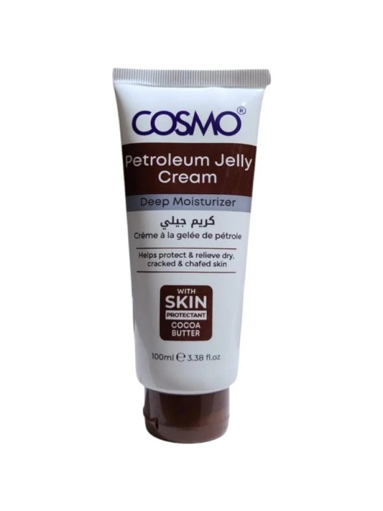 COSMO Petroleum Jelly Cream - 100ml |كوزمو كريم المرطب بالفازلين- 100 مل