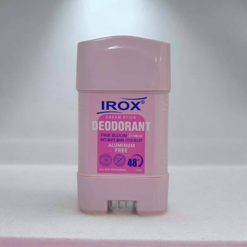 Irox pink bloom deodorant women - 75ml | ايروكس ستيك كريم مزيل عرق للنساء - 75مل