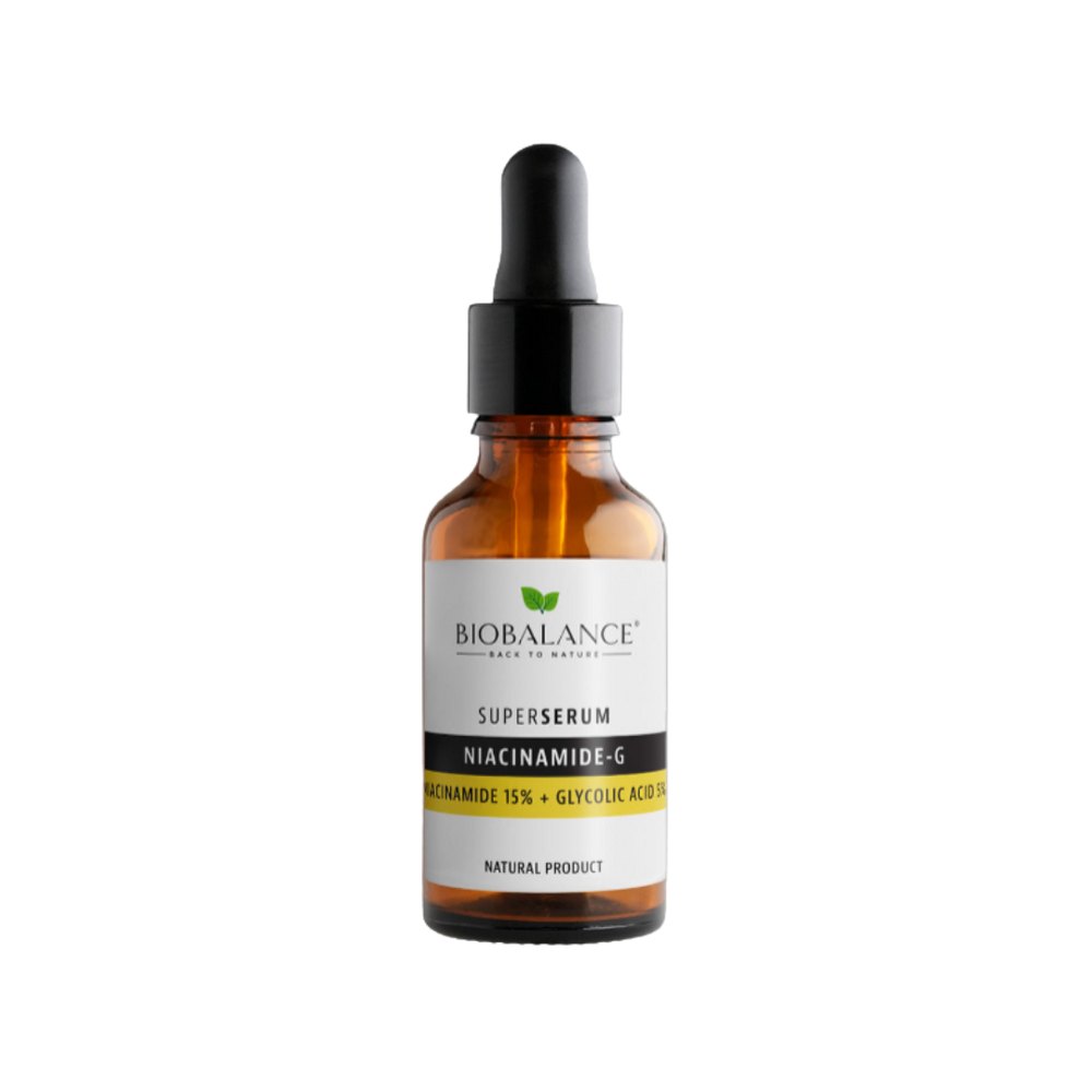 Bio Balance Niacinamide 15% + Glycolic Acid 5% Super Serum - 30ml | بايو بالانس سيروم نياسيناميد ١٥٪ + غليكوليك اسيد ٥٪ - 30 مل