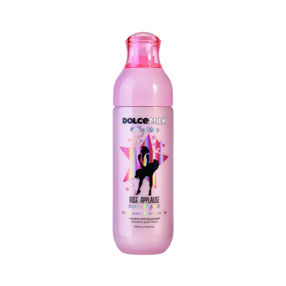 DOLCE MILK Milky Stars Rose Applause - 200ml | دولتشي ميلك لوشن جسم معطر - 200 مل