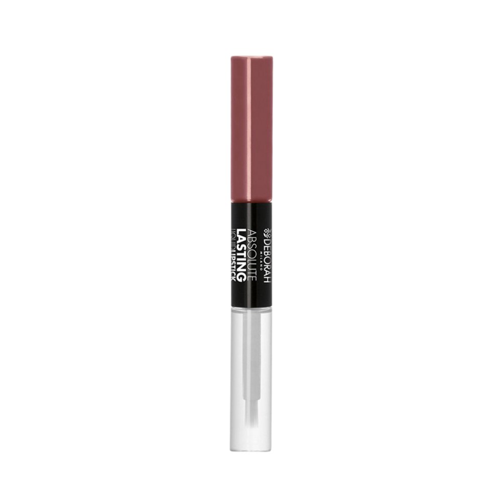 Deborah Absolute Lasting Liquid Lipstick - 4mlx2 | x 2ديبورا أحمر شفاه مزدوج مات و لامع - 4 مل