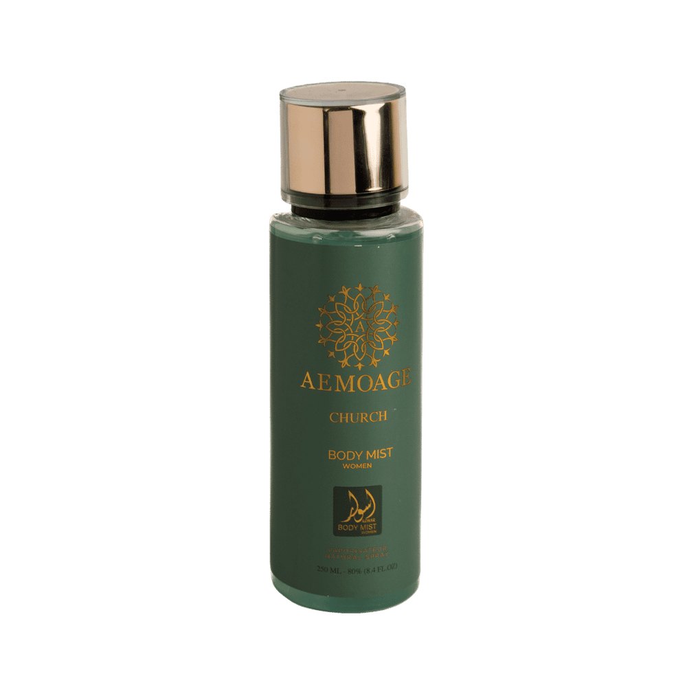 ASWAR BODY MIST AEMOAGE CHURCH W - 250ml | اسوار ميست للجسم - 250 مل