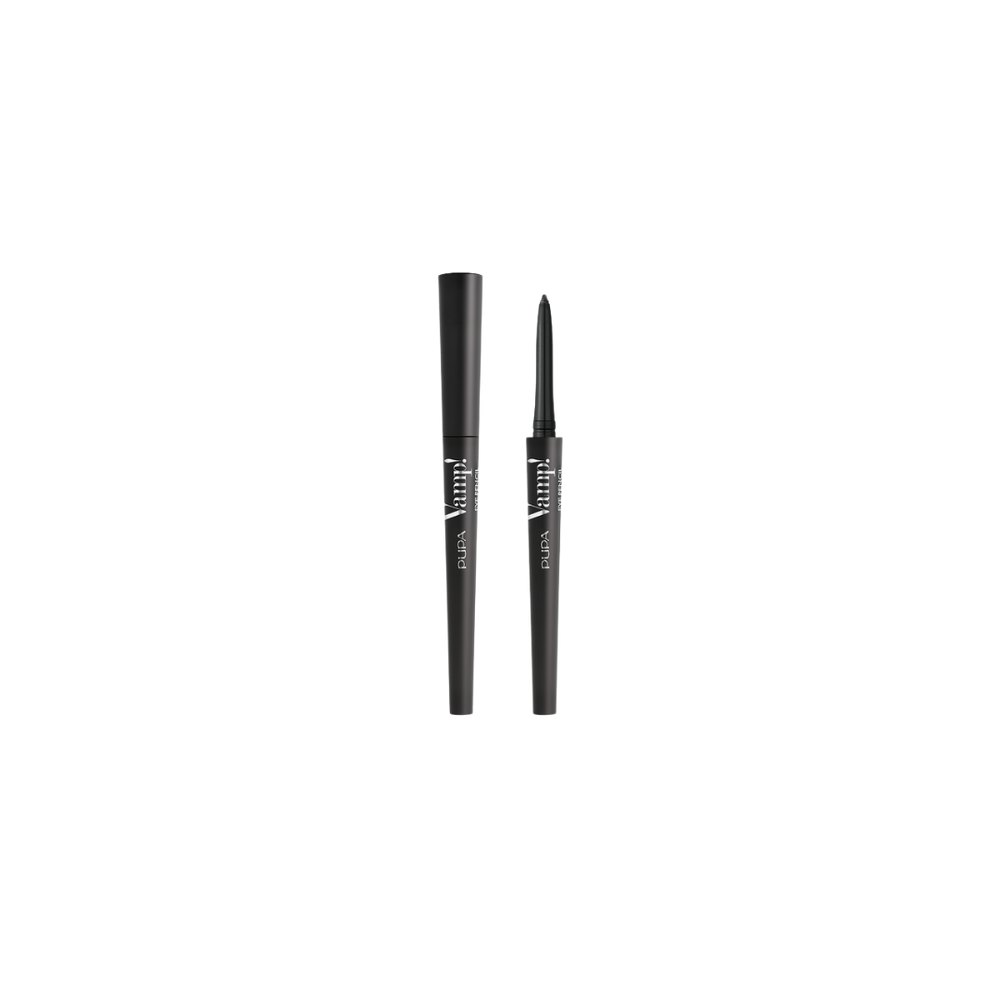 Pupa Waterproof 2 in 1 pencil: eyeliner and kajal - 0.35g | بوبا قلم كحل + ايلاينر ضد الماء - 0.35 غرام