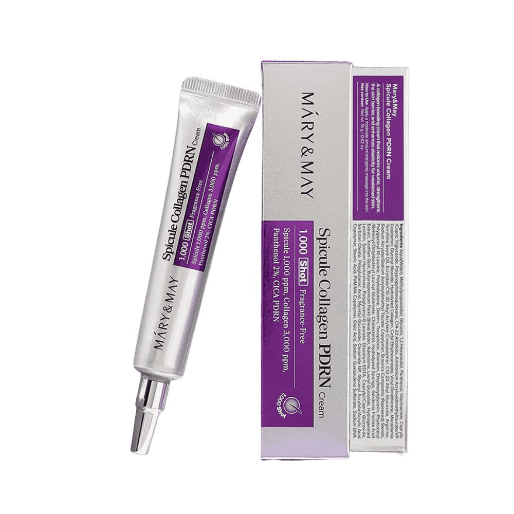 Mary&May Spicule Collagen PDRN Creme 15g regenerierende Creme - 15g | ماري اند ماي كريم كولاجين بي دي آر إن - 15 جم
