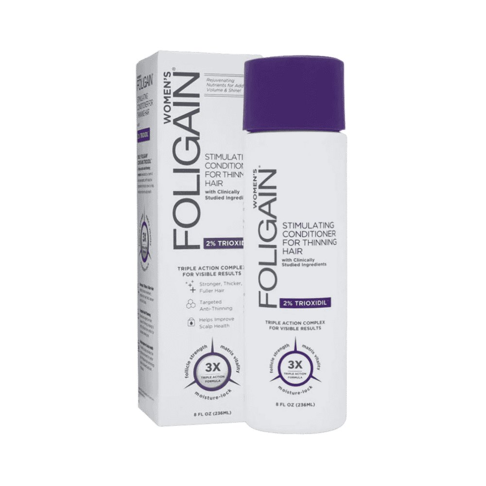 Foligain Women Stimulating Conditioner for Thinning Hair - 2% Trioxidil - 236ml | فوليجين بلسم محفّز للشعر الخفيف بتركيز 2% ترايوكسيديل 236مل