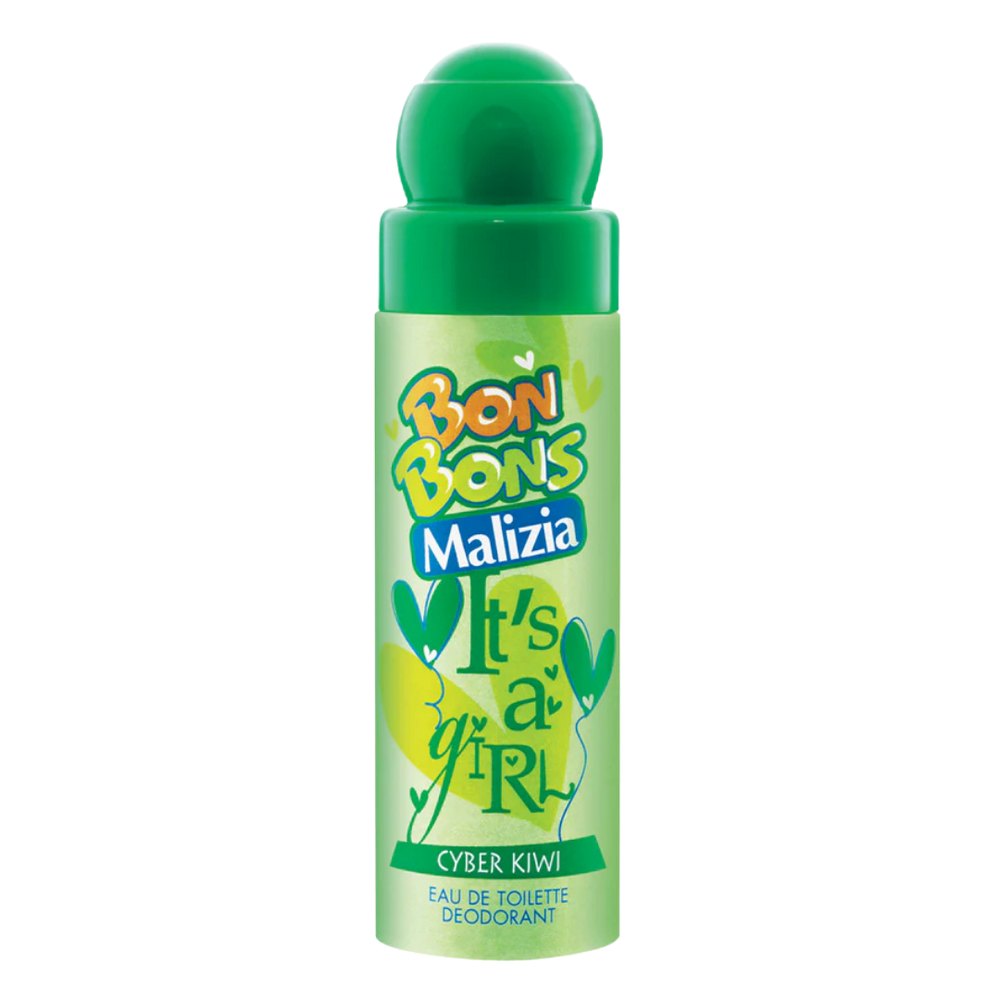 Malizia Bon Bons Deodorant - 75ml | ماليزيا بخاخ مزيل تعرق للأطفال برائحة الكيوي - 75 مل