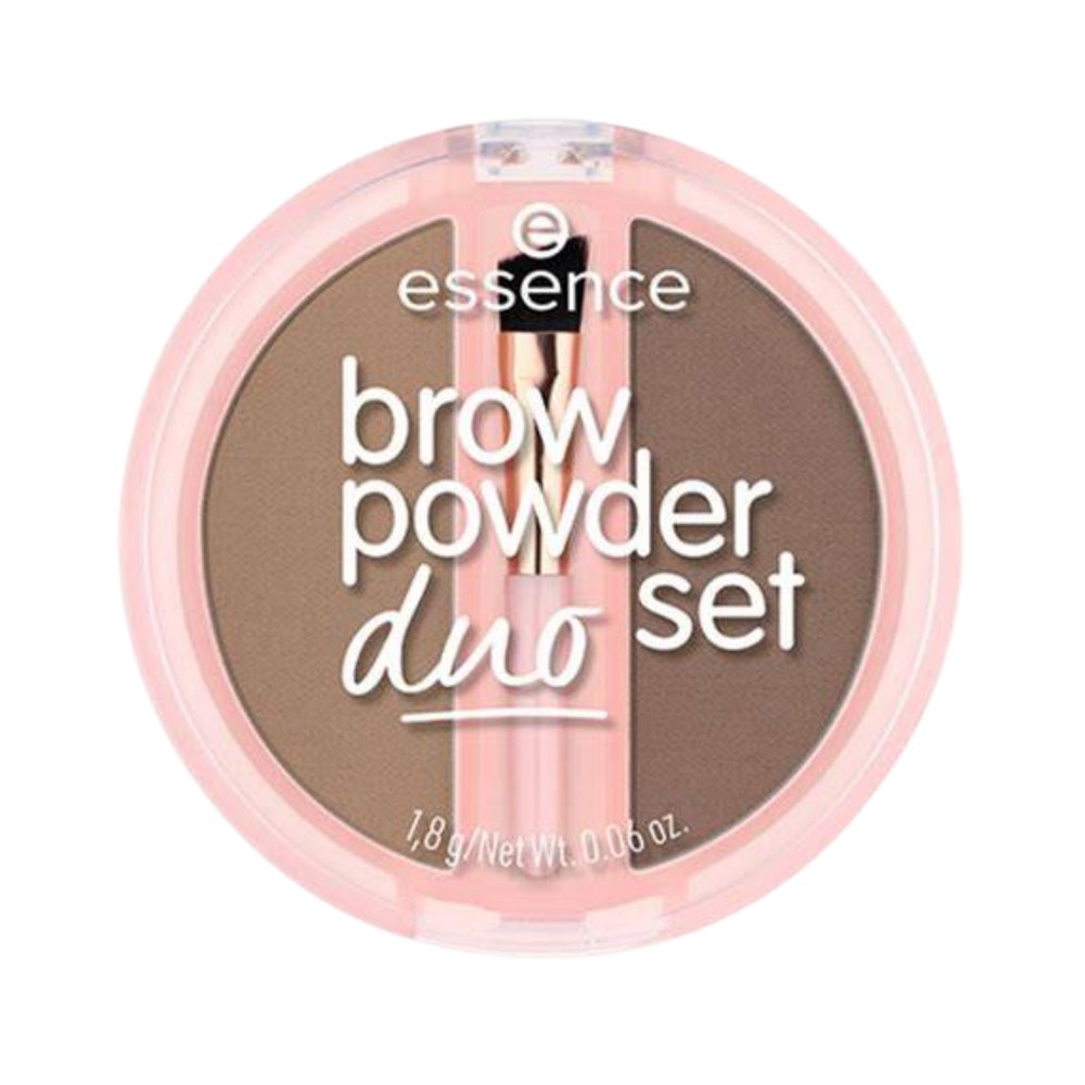 Essence Brow Powder Duo Set - 1.8g | ايسنس بودرة تحديد الحواجب - 1.8 غرام