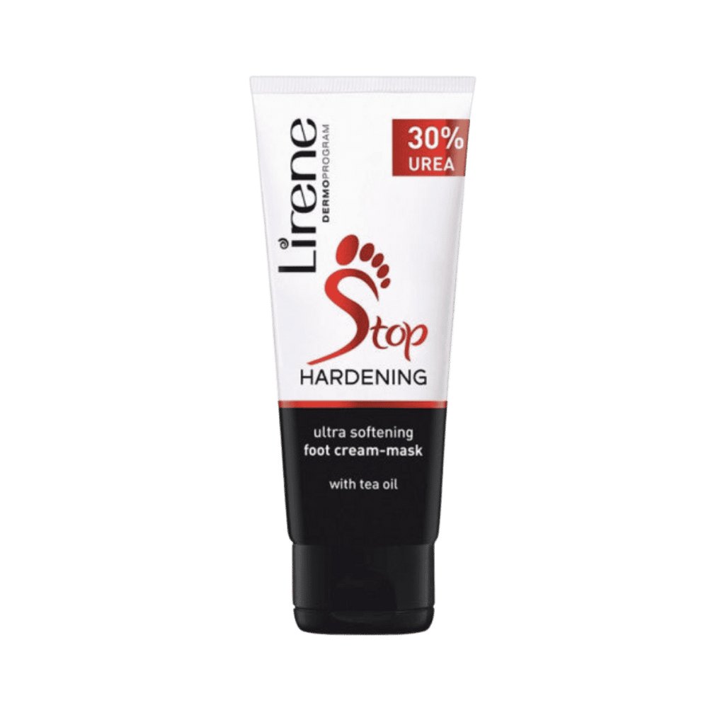 Lirene Stop Hardening 30%Urea - 75ml | ليرين كريم لعلاج تشققات القدم وتنعيمها 30% يوريا 75 مل