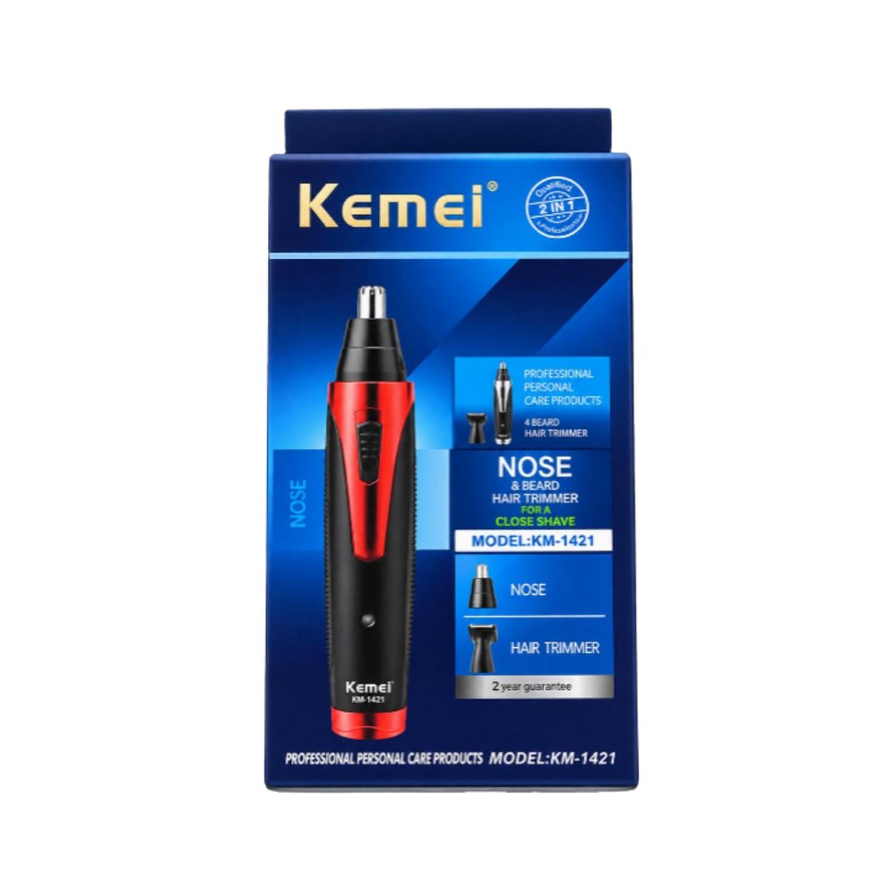 KEMEI Nose & Beard Hair Trimmer | كيمي ماكينة حلاقة الأنف واللحية