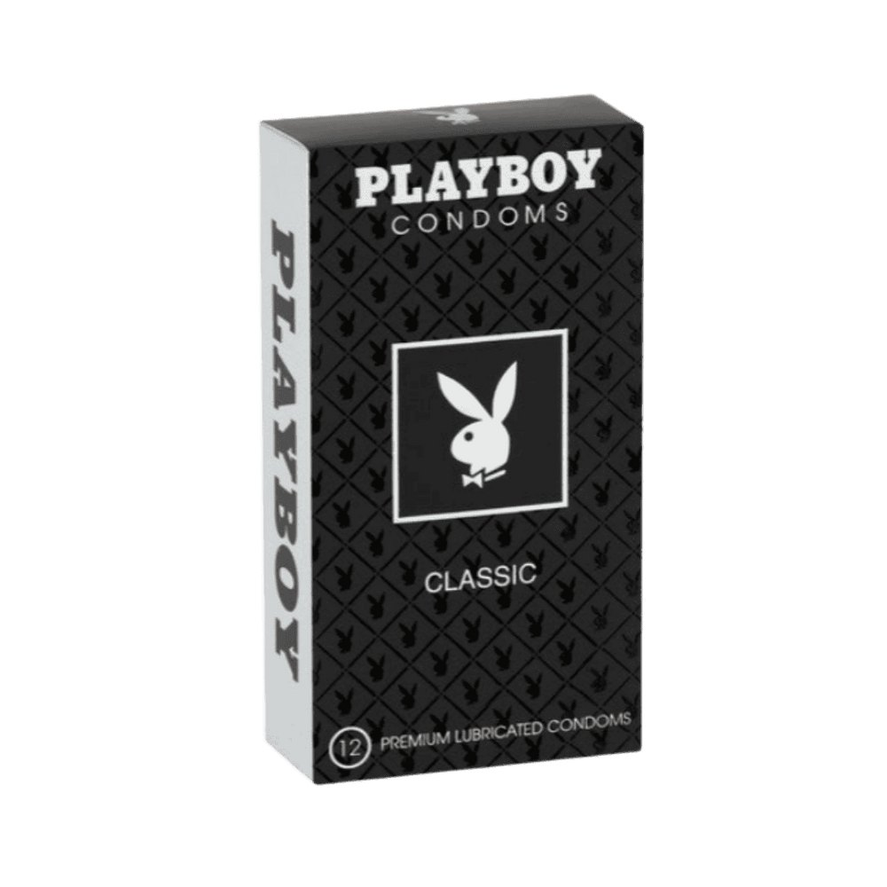 PLAYBOY Condoms Classic - 12 Pcs | بلاي بوي واقي ذكري كلاسيك - 12 قطعة