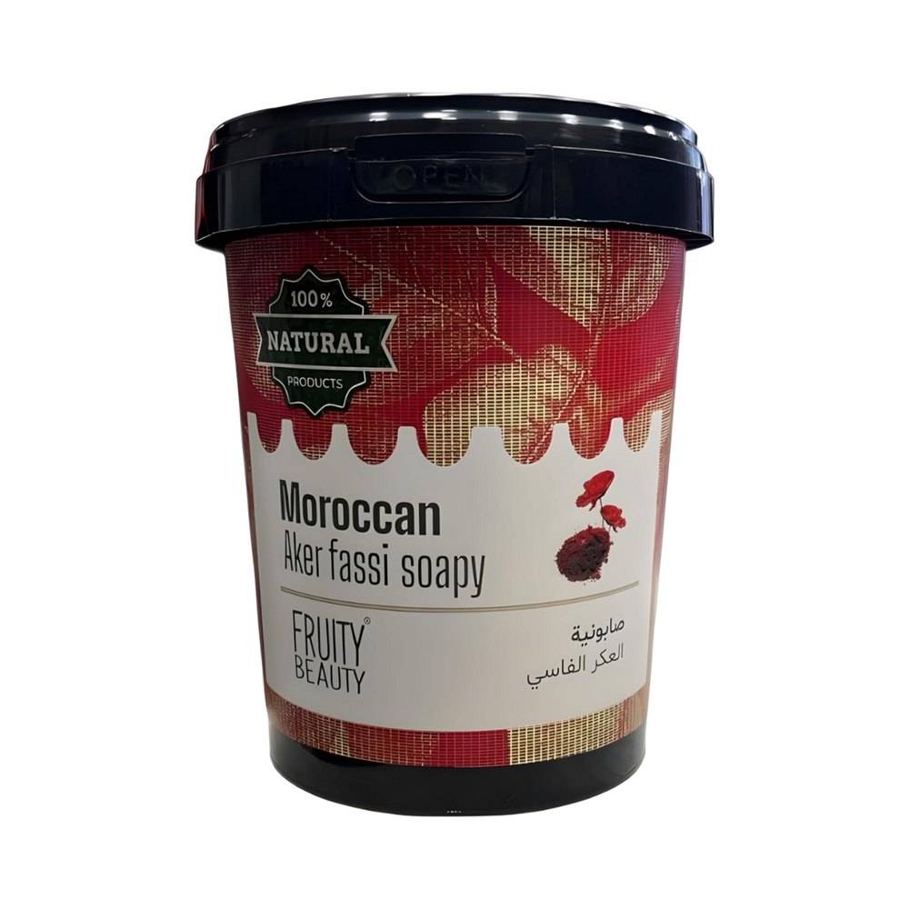 FRUITY BEAUTY Moroccan Aker Fassi Soapy - 600ml | فروتي بيوتي صابونية العكر الفاسي - 600 مل