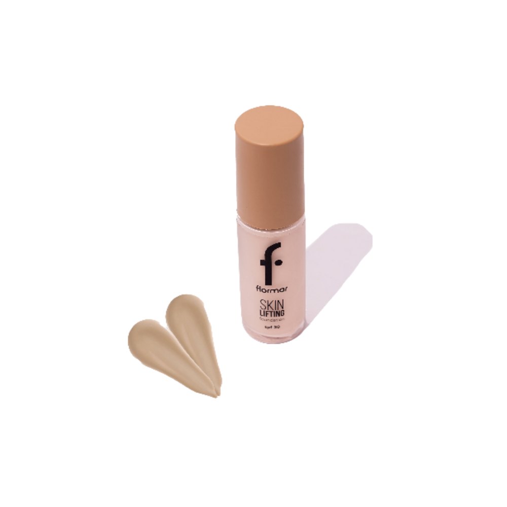Flormar Skin Lifting Foundation Spf30 - 30ml | فلورمار كريم اساس بعامل خماية 30 - 30 مل