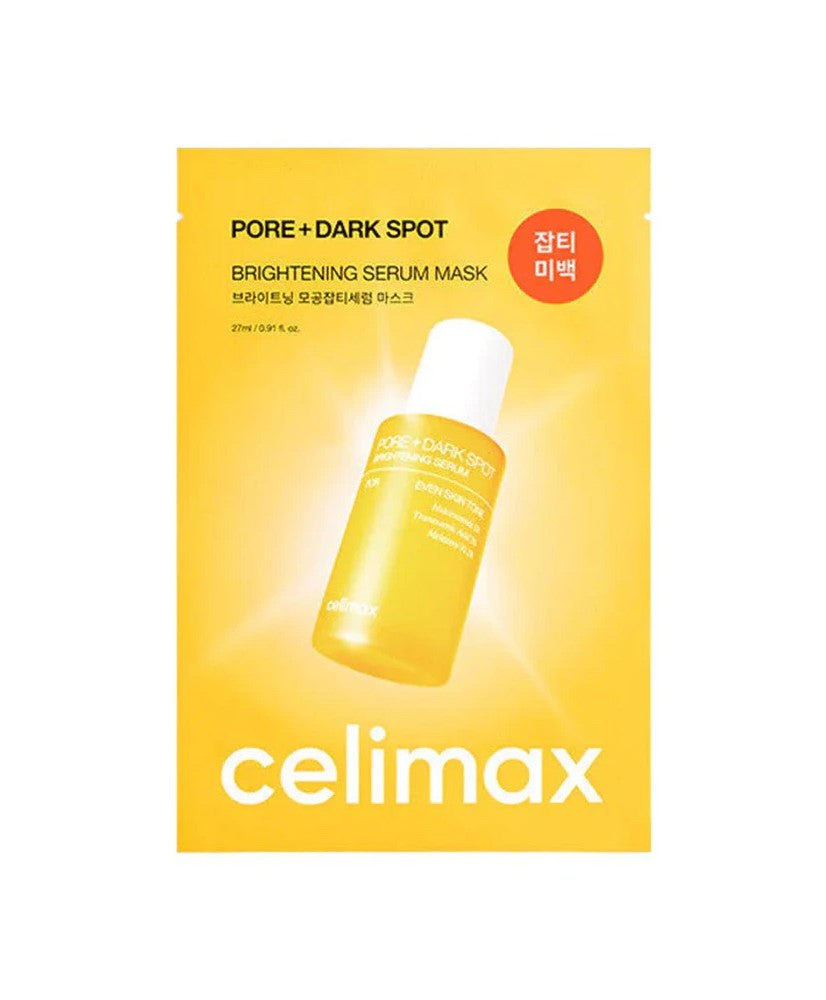 CELIMAX Pore+ Dark Spot Brightening Serum Mask - 27ml | سيليماكس ماسك للوجه لتفتيح البشرة - 27 مل