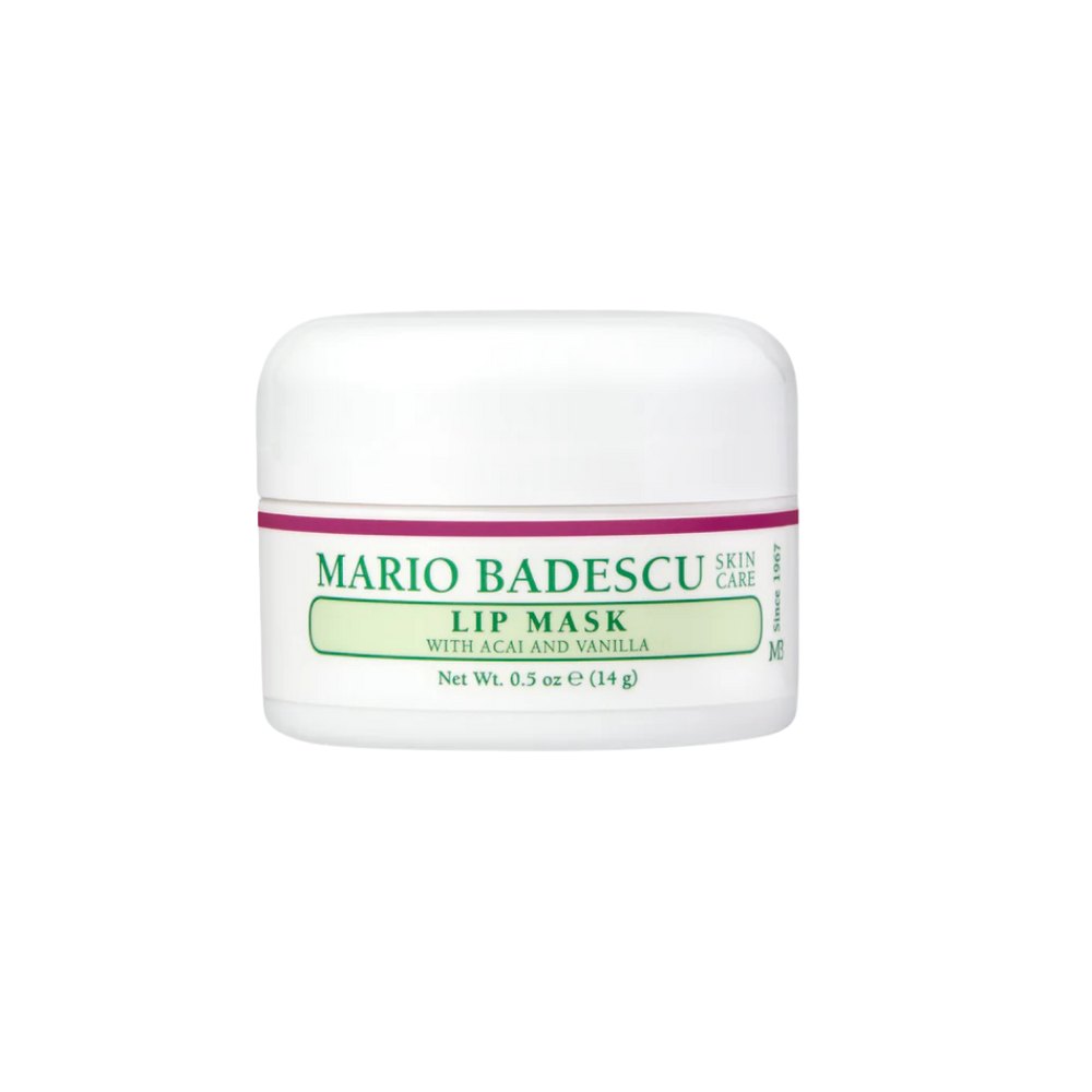 MARIO BADESCU Lip Mask with Acai and Vanilla - 14g | ماريو باديسكو ماسك للشفاه بالفايليا - 14 غرام