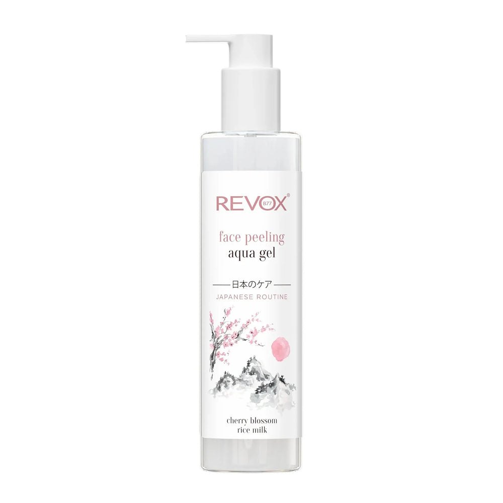 REVOX Japanese Routine Face Peeling Aqua Gel - 250ml | ريفوكس جل مقشر للوجه - 250 مل