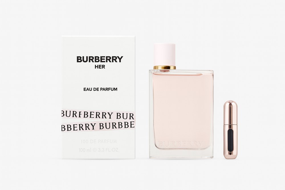 perfume samples BURBERRY HER EDP - 4,5 ml | عينة عطر بربري هير للنساء - 4,5 مل