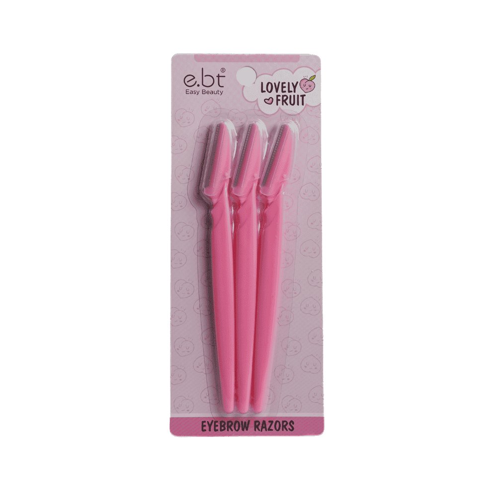 Easy Beauty Eyebrow Razors - 3 Pcs | ايزي بيوتي شفرات للوجه والحواجب - 3 قطع