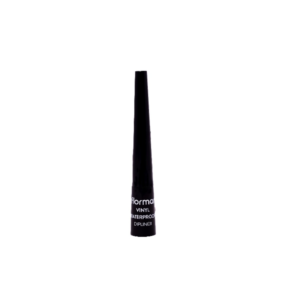 Flormar Vinyl Waterproof Dipliner - 2.5ml | فلورمار ايلاينر سائل ضد الماء - 2.5 مل