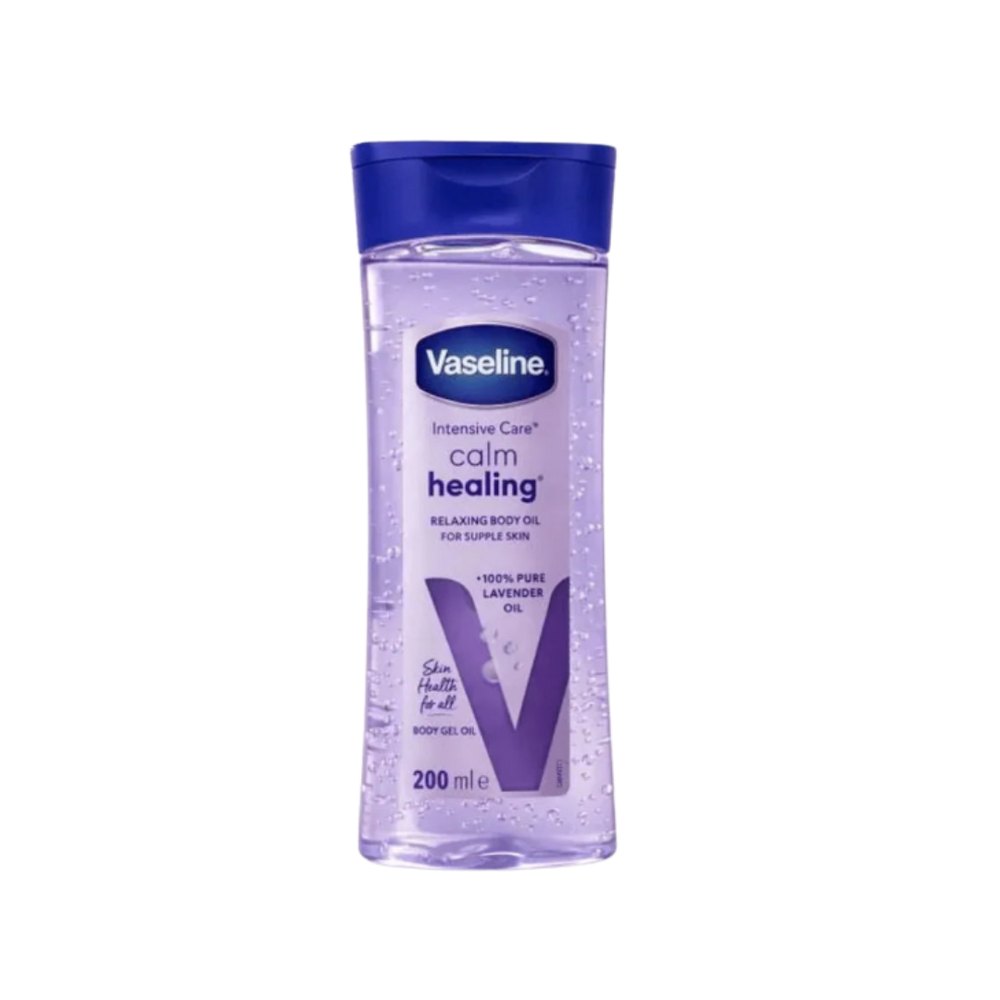 Vaseline Intensive Care Calm Healing Body Gel Oil - 200ml | فازلين زيت مرطب للجسم ومهدئ - 200مل