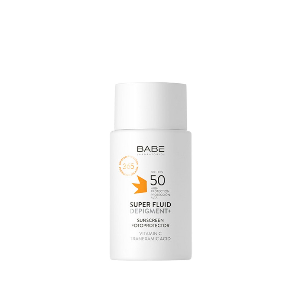 BABE Super Fluid Depigment Spf+ 50 - 50ml | بابيه واقي شمسي سائل spf50 - 50 مل