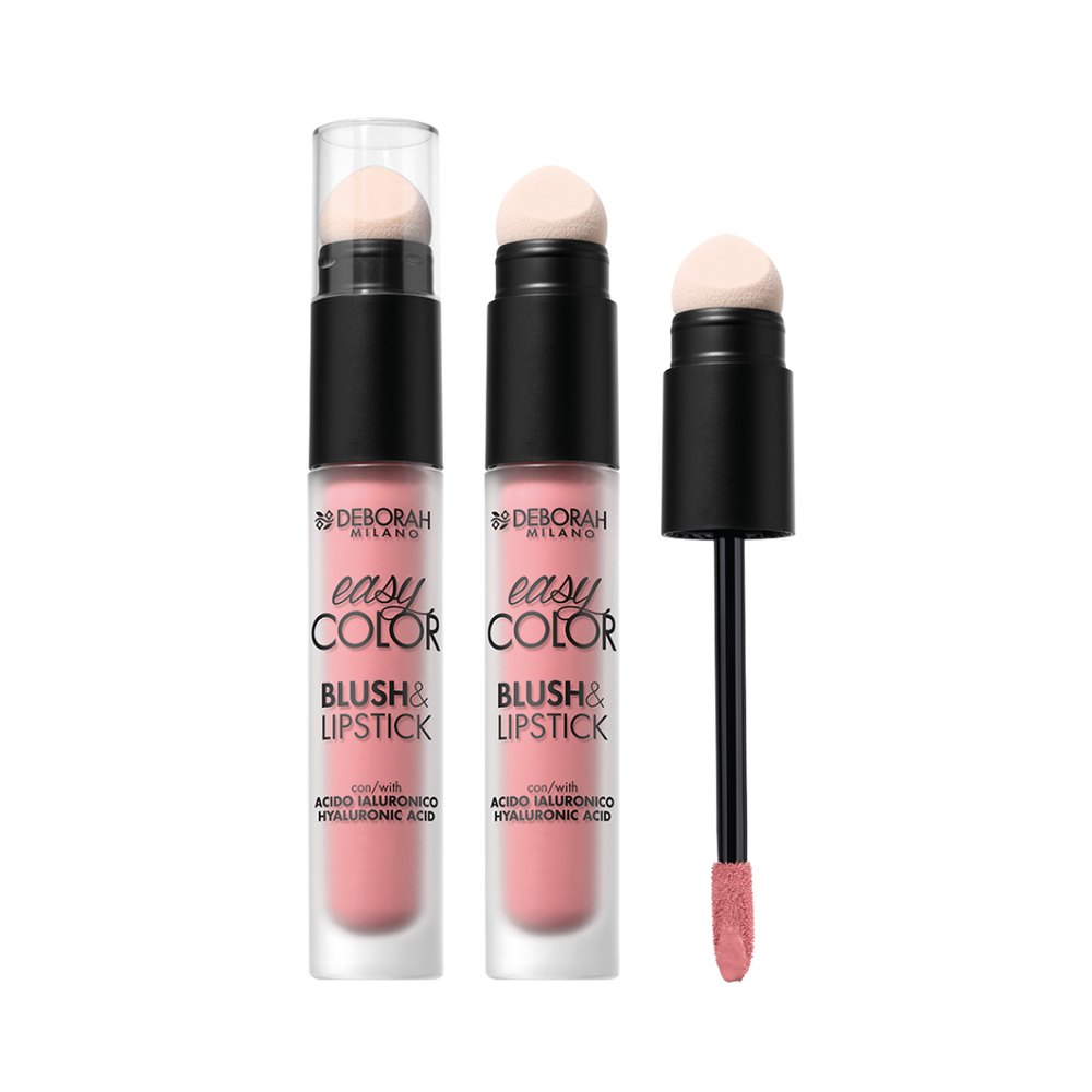 DEBORAH Easy Color Blush & Lipstick | ديبورا أحمر شفاه و بلاش في منتج واحد